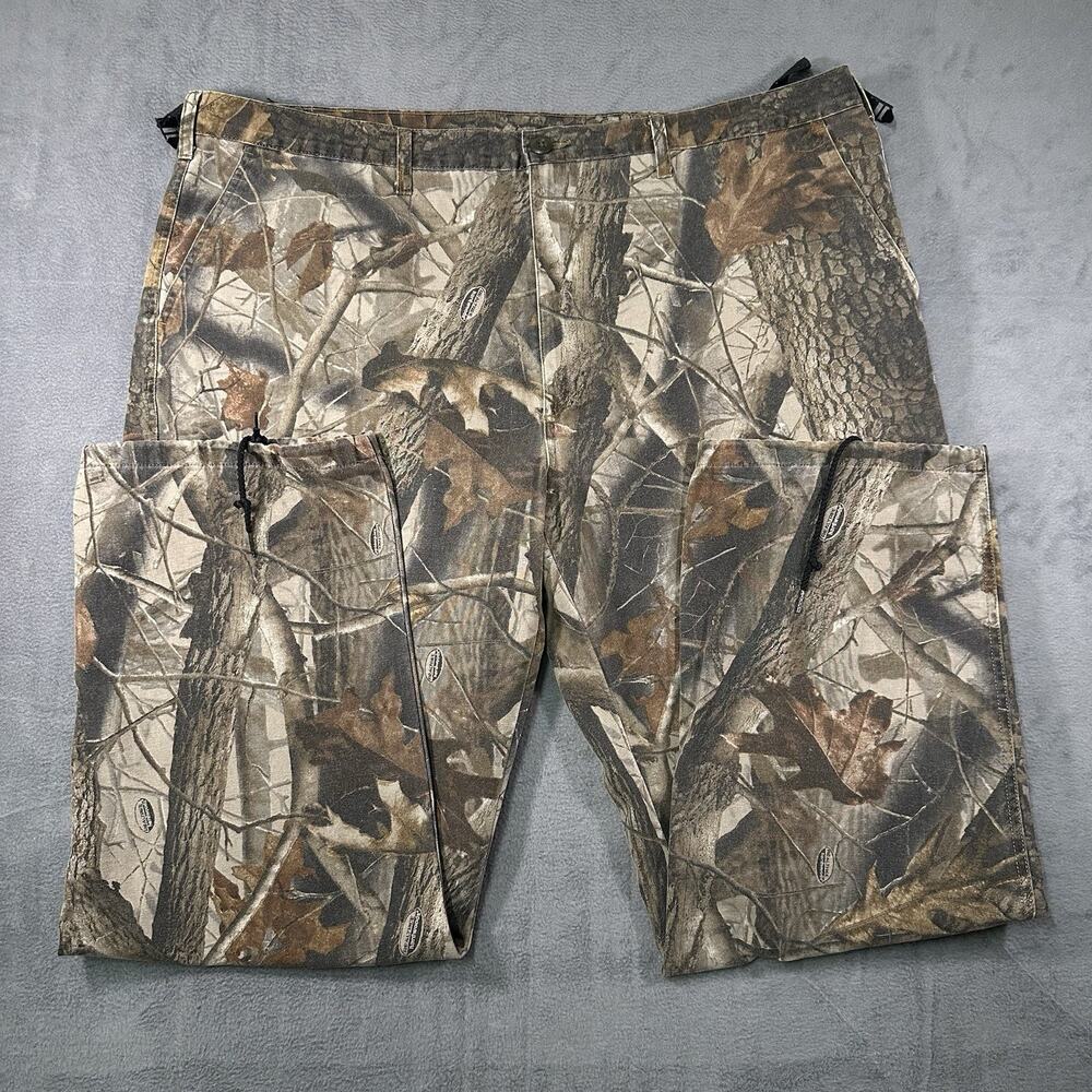 Ranger Realtree Camo Cargo Pants Y2K Mens 2X Cotton Blend Hunting Outdoors